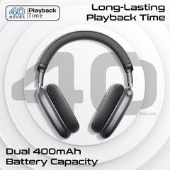 Promate Serene High-Definition Hybrid ANC Headphones with 360° Spatial Audio
