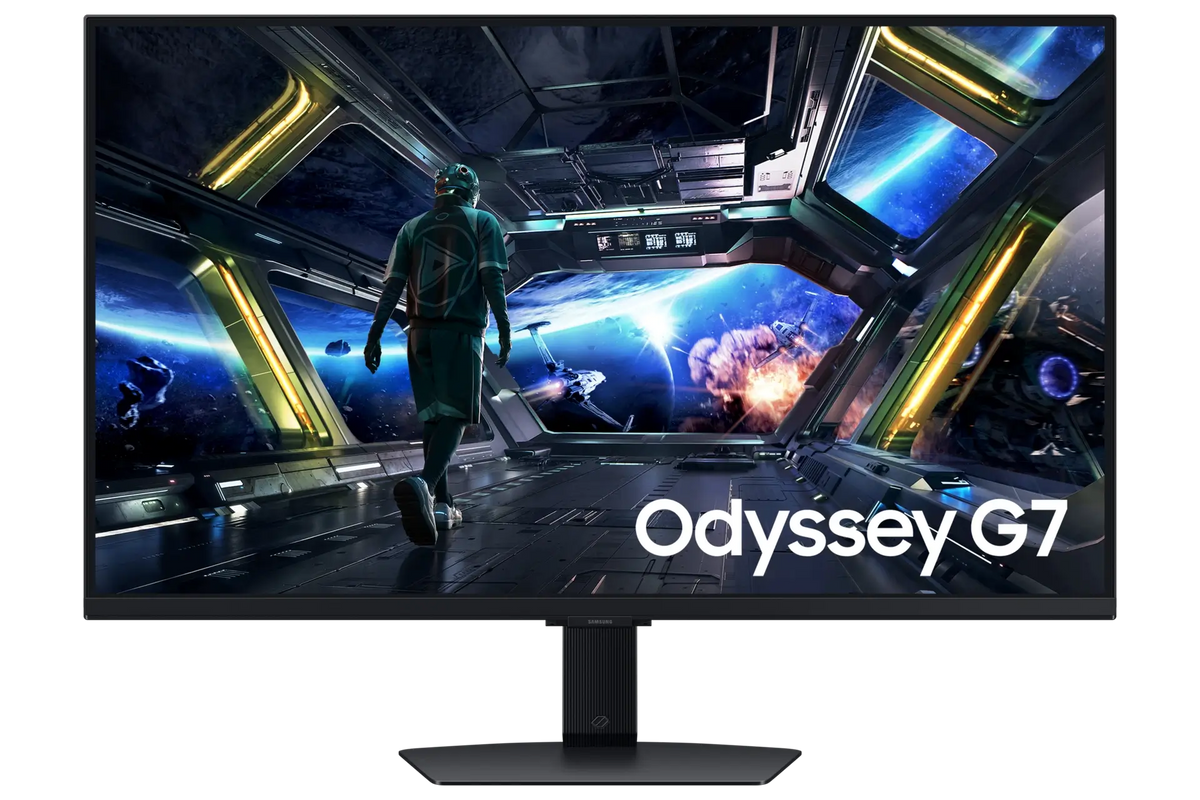 SAMSUNG Odyssey G7 (2025) Smart Tizen DG702 32-inch Fast IPS UHD 4K 144Hz 1ms Gaming Monitor