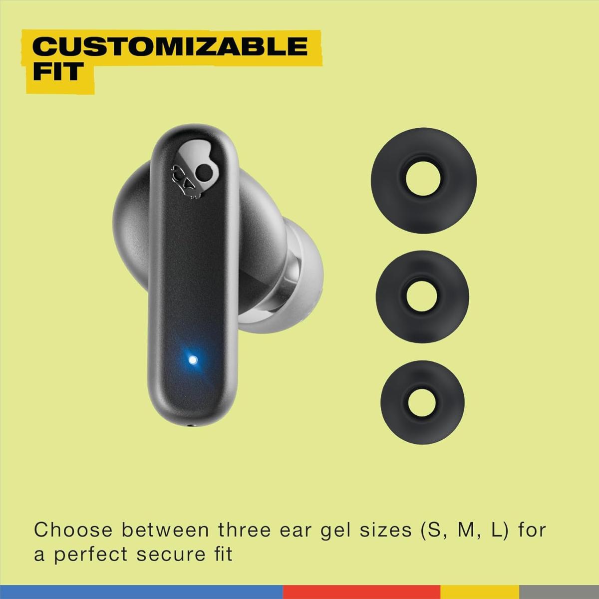 Skullcandy Smokin Buds Wireless Earbuds, headset