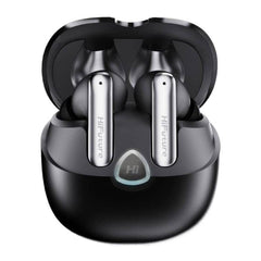 Hifuture Sonic Air Tws Earbuds, Enc For Calls, Bluetooth 5.3, 25 Hours Playtime, Ipx5 Sweatproof, Powerful Bass Black