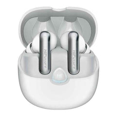 Hifuture Sonic Air Tws Earbuds, Enc For Calls, Bluetooth 5.3, 25 Hours Playtime, Ipx5 Sweatproof, Powerful Bass White