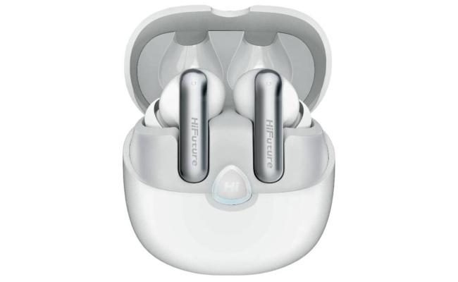 Hifuture Sonic Air Tws Earbuds, Enc For Calls, Bluetooth 5.3, 25 Hours Playtime, Ipx5 Sweatproof, Powerful Bass White Hifuture Sonic Air Tws Earbuds, Enc For Calls, Bluetooth 5.3, 25 Hours Playtime, Ipx5 Sweatproof, Powerful Bass White