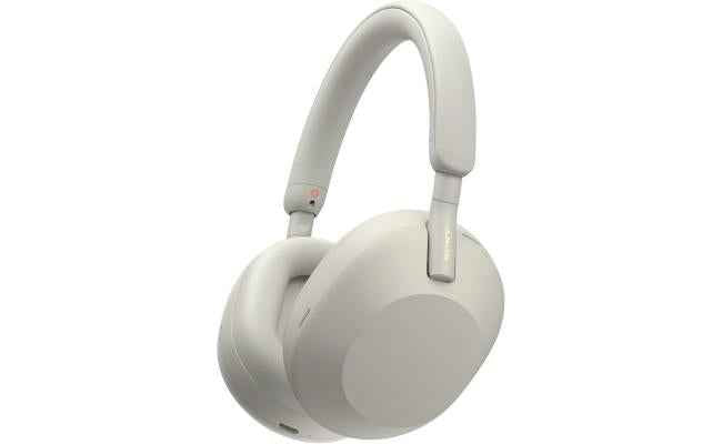 Sony WH-1000XM5 The Best Ultra LightWeight & Comfortable Wireless Noise Canceling Headphones, Soft Fit Synthetic Leather, Integrated Processor V1, With 4 Beamforming Microphones, Up To 30-Hour Battery Life - Silver