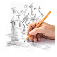 Staedtler 180 HB-F4 Pencil Wopex HB, Pack of 12, Neon Orange