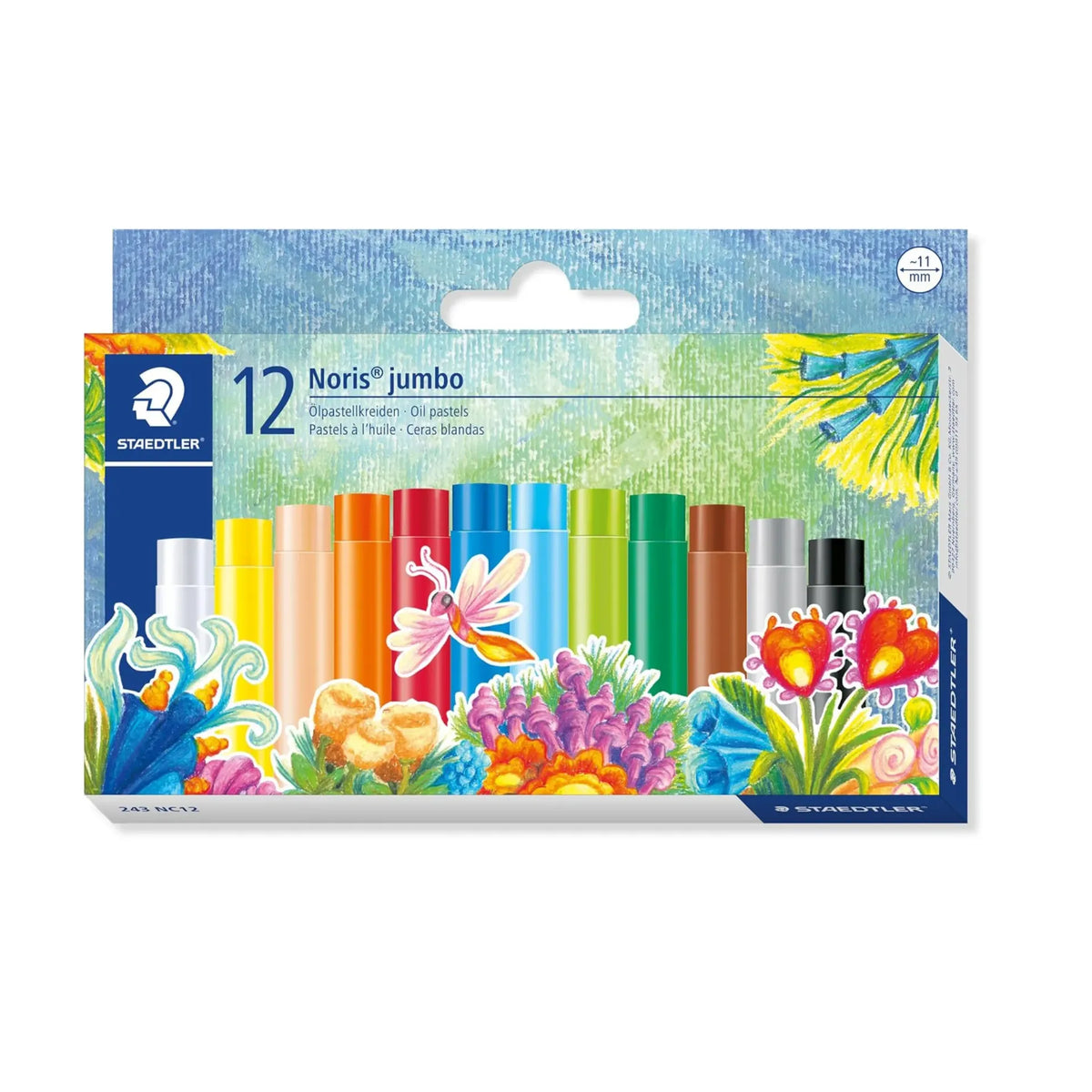 Staedtler Oil Pastel Crayons Pack of 12