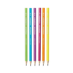 Staedtler Wopex Neon HB2 Pencils Pack Of 12