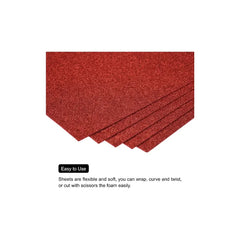 Glitter Foam Sheets A3, 1 color Pack of 10