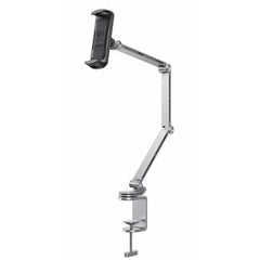 Rtako T01 Flat Stand 360° Rotating Alloy Arm Mount Universal 4 13" Holder Gray