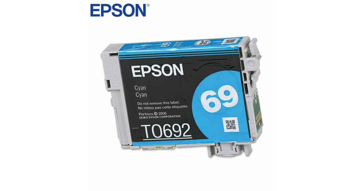 Epson Ink T0692 Cyan (Original), toners and inks epson toners ink