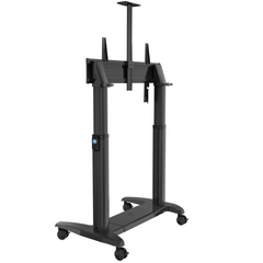 NB North Bayou T100 75″-120″ Motorized TV Bracket Trolley Cart