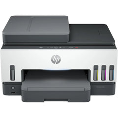 HP Smart Tank 790 All-in-One Printer wireless, Print, Scan, Copy, Fax, Auto Duplex Printing, Document Feeder, Print up to 18000 black or 8000 color pages, White/Grey