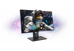 Lenovo ThinkVision Monitor T24-40 23.8" FHD IPS 120Hz 4ms 99% sRGB Color Natural Low Blue Light 178° View Angel Tilt, Swivel, Pivot, Height Adjust Stand - 3 Years Warranty