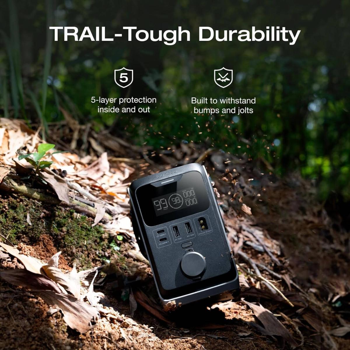 Ecoflow power bank for device charging