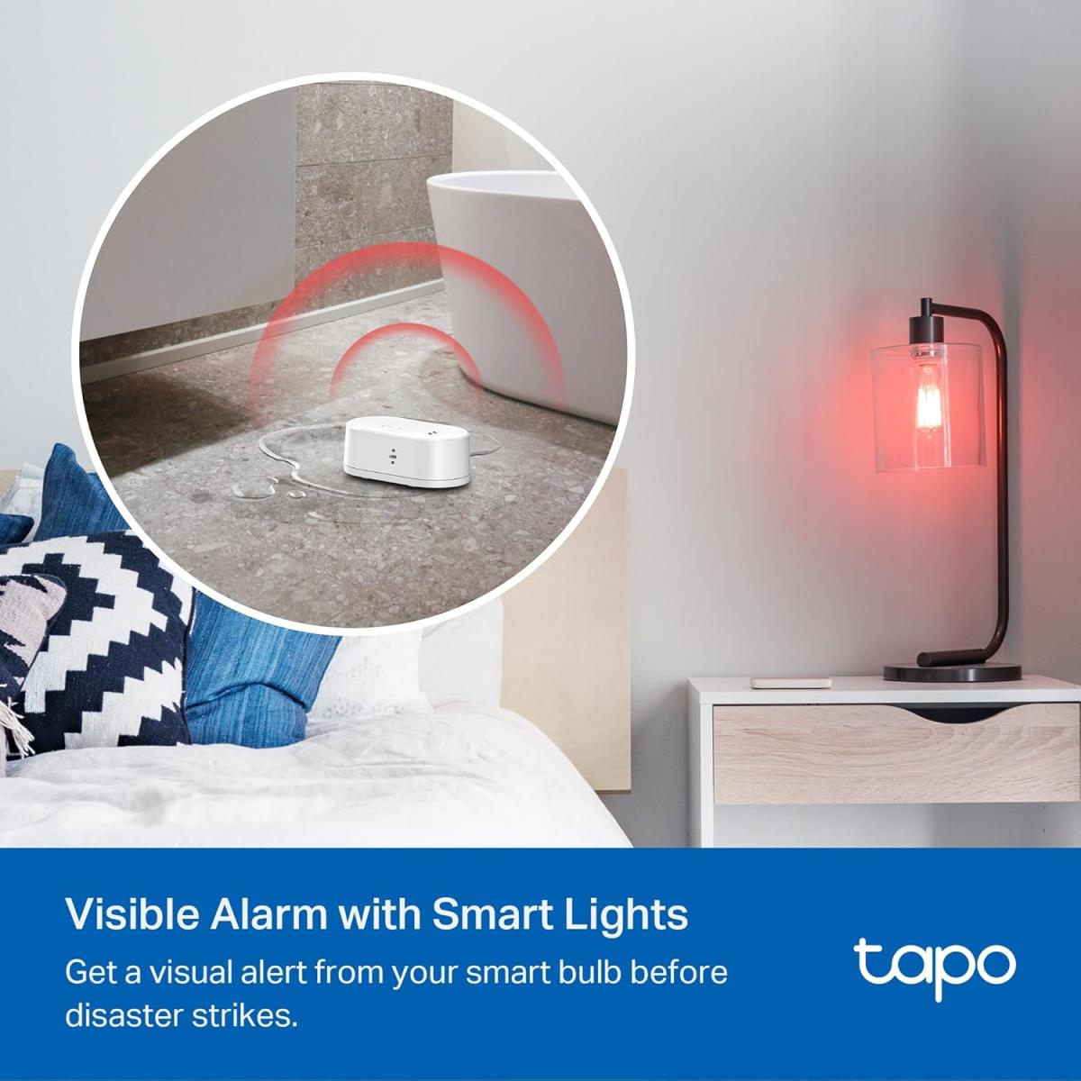 TP - Link Tapo T300 Smart Water Leak Detector, smart devices
