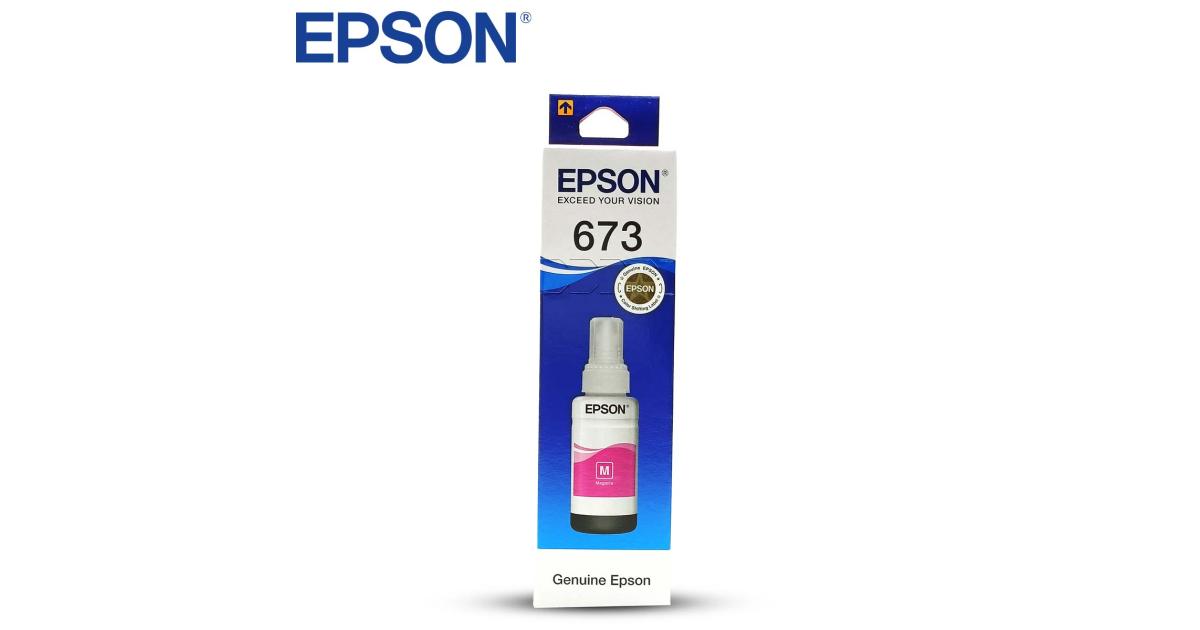 Epson T6736 Ink Bottle Light Magenta (Original), toners and inks epson toners ink