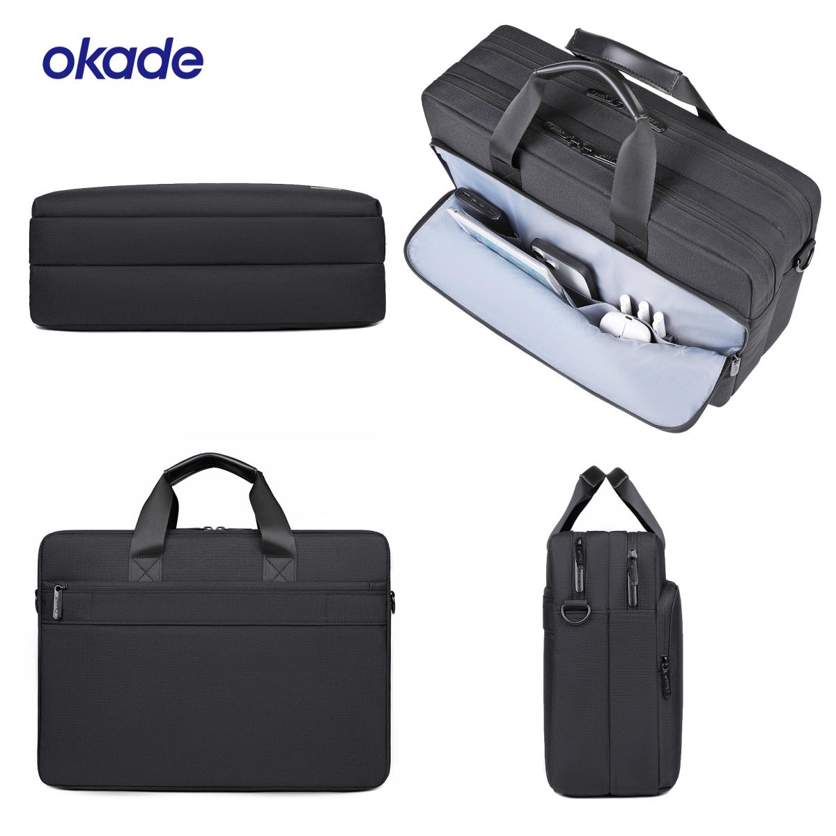 Okade T69 15.6" Business Laptop Bag - Black