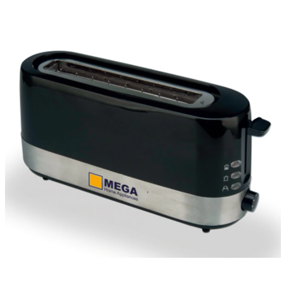 TA4401-GS Mega Toaster 850W, Single Slice, Black