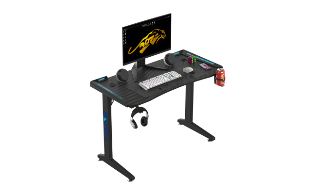 Haing Table Z10bk Gaming Table Black