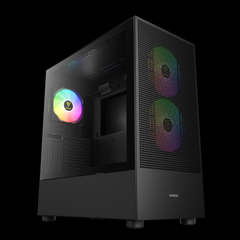 GAMDIAS TALOS M3 Mesh ARGB Mid Tower Gaming ARGB - Black