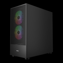 GAMDIAS TALOS M3 Mesh ARGB Mid Tower Gaming ARGB - Black