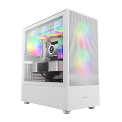 GAMDIAS TALOS M3 Mesh ARGB Mid Tower Gaming ARGB - White