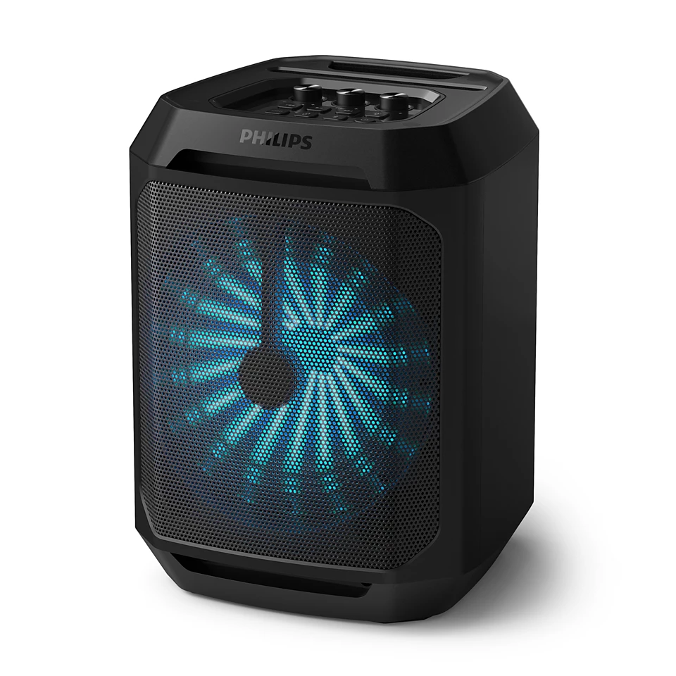 Golden Connector Bluetooth speaker for audio playback