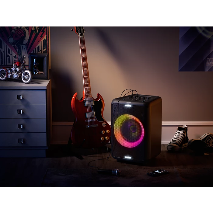 Golden Connector Bluetooth speaker for audio playback