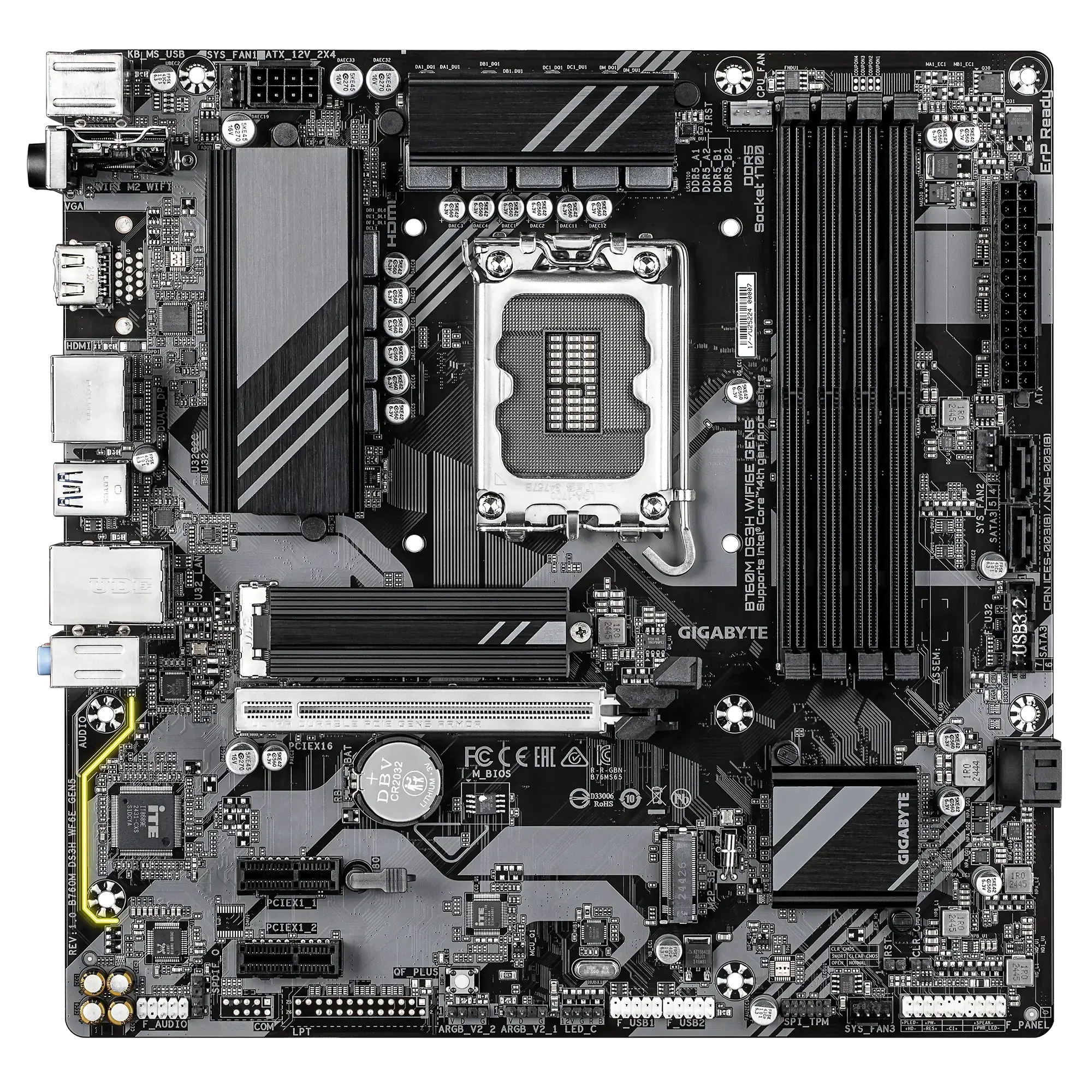 Gigabyte motherboard for desktop computer builds