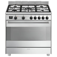 Odul Gas Cooker, Full-Safety Turbo 2Fan, 90Cm, Stainless Steel - PR-90-IN