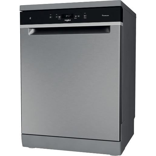 Whirlpool Dishwasher Freestanding A+++, 8Programmes, 9.5Lit, Inox, Power Clean - WFC 3C33 PF X