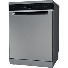 Whirlpool Dishwasher Freestanding A+++, 8Programmes, 9.5Lit, Inox, Power Clean - WFC 3C33 PF X