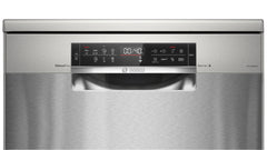 Bosch Free Stand Dishwasher A++, 7Prog, 6.7Lit, 3rd Rack, Stainless Steel - SMS6EMI65Q