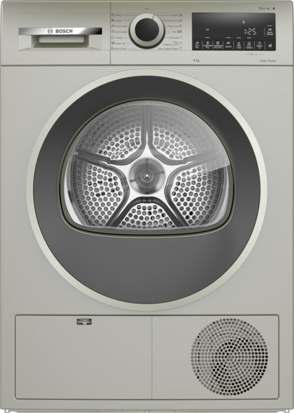 Bosch Heat Pump Condenser Dryer A++, 9KG, Inox - WQG1420XME