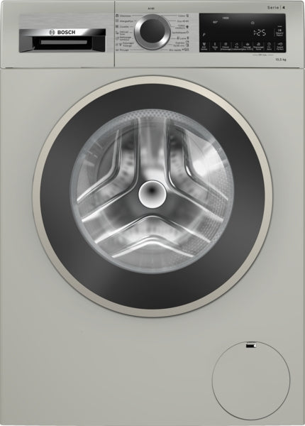 Bosch Series 4 Front Load Washing Machine A+++, 10.5KG, 1400RPM, Silver - WGA254XVDZ