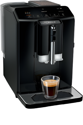 Bosch Fully Auto Espresso Coffee Machine Series 2, 1.4Lit, 1300Watts, Black - TIE20119