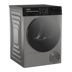 Whirlpool Condenser Dryer Heat Pump A+++, 9KG, Silver - WDH 092C 25 SBMJ
