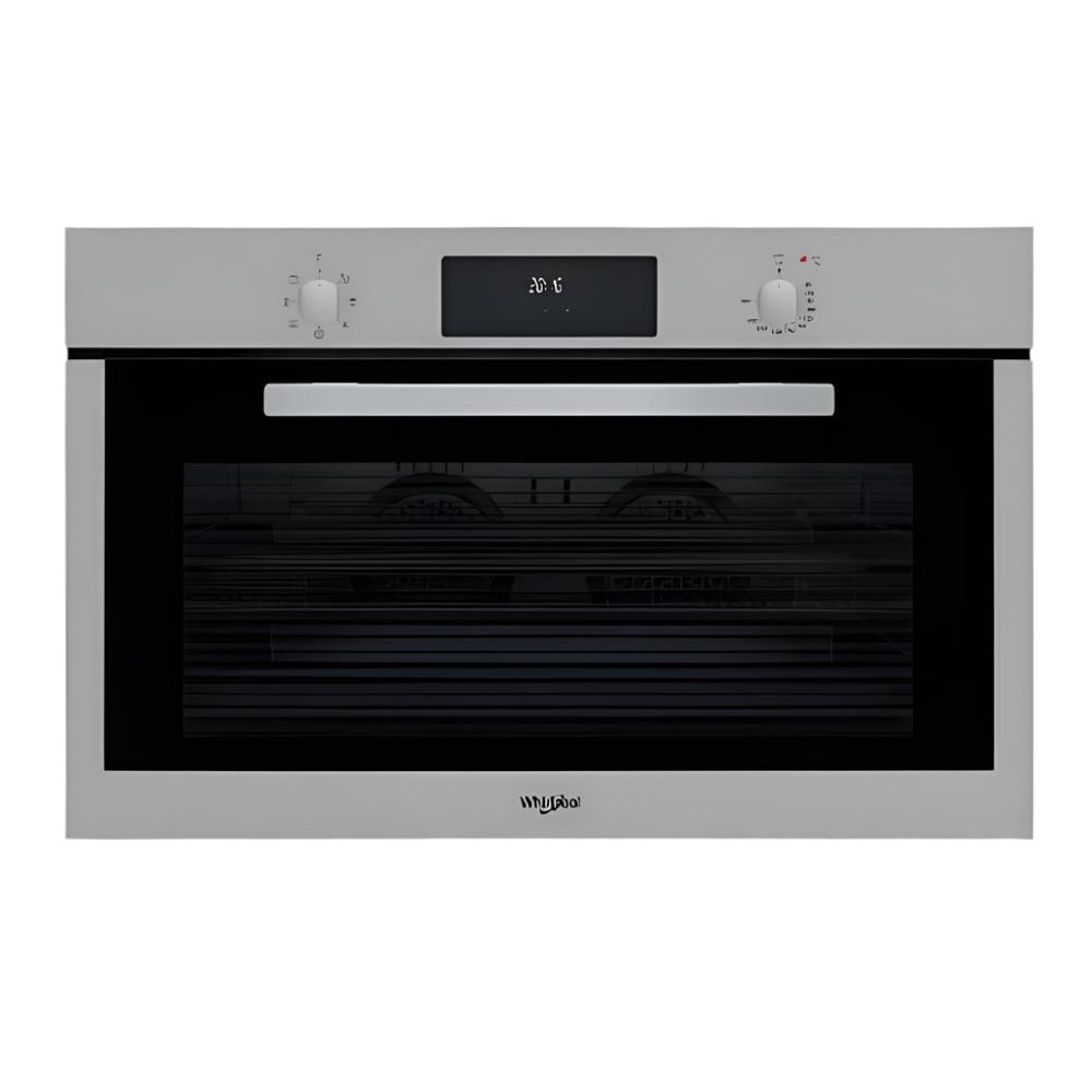 Whirlpool Built in Elec Oven, 90Cm, 101Lit, Inox & Led Screen - MXA K7F IX