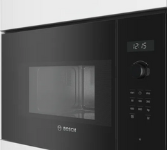 Bosch Built in Microwave, 60Cm, Series6, 800Watts, 20Lit, Black - BFL524MB0