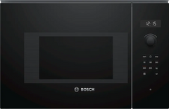Bosch Built in Microwave, 60Cm, Series6, 800Watts, 20Lit, Black - BFL524MB0