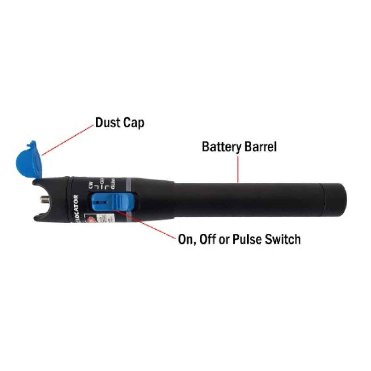 GENERIC Fiber Optic Pen Type Visual Fault Red Laser Light Tester VFL 10MW with cameras & recorders