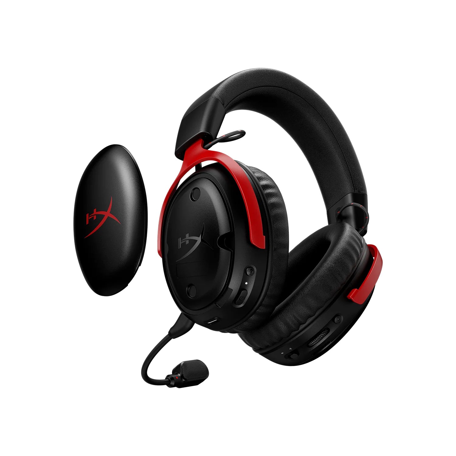 Hyperx Cloud wireless Bluetooth headset for computer setup