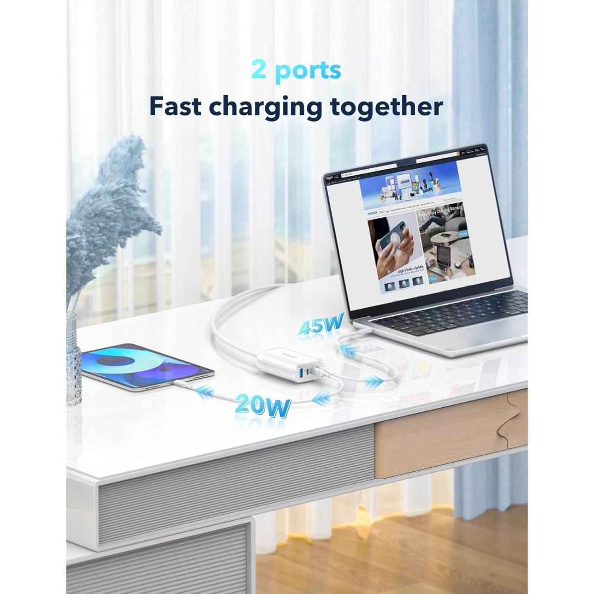 Threekey laptop for portable computing