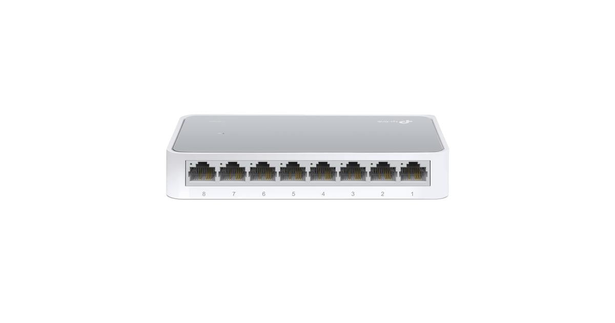 TP-Link TL-SF1008D 8-Port 10/100Mbps Desktop Switch