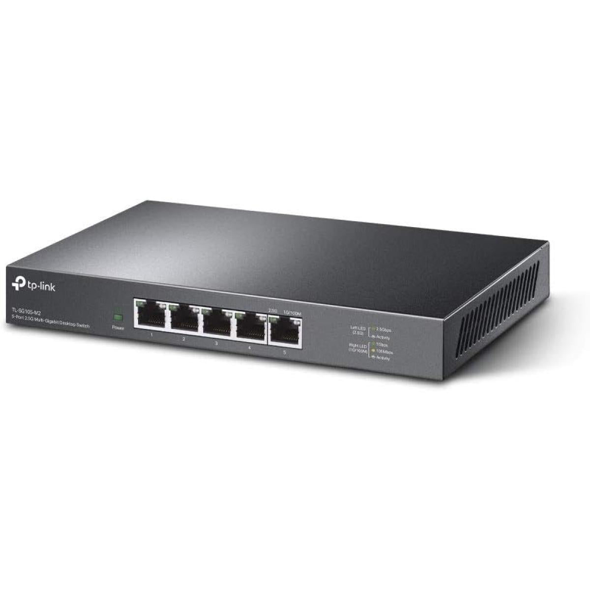 TP - Link TL - SG105 Unmanaged 5 - Port 2.5G Multi - Gigabit Desktop Switch with network switch
