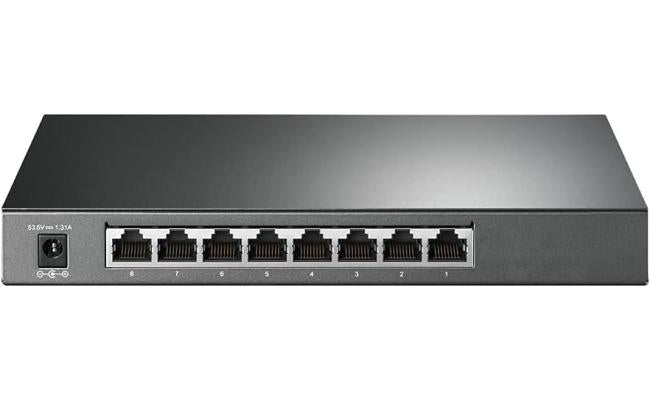 TP - Link TL-SG2008P SG2008P IPV6 black 62w wired network switch Omada Port Gigabit