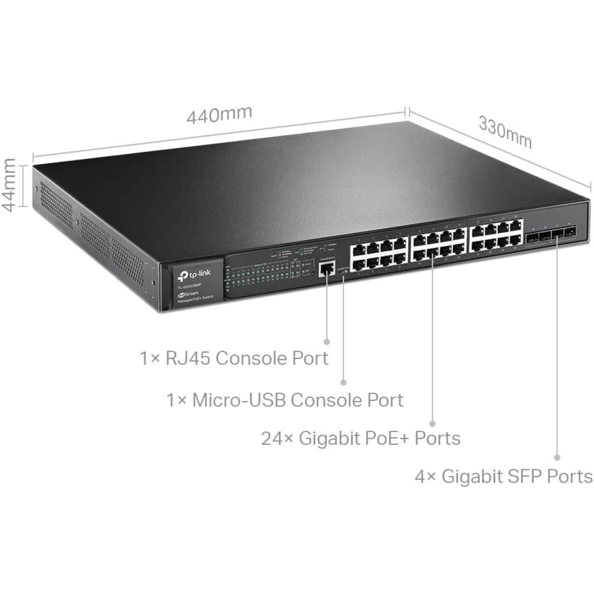 TP network switch for network connectivity
