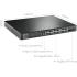 TP TL-SG3428MP SG3428MP IPV6 black 384w network switch Link Omada 24 Port Gigabit