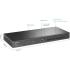 TP - Link Omada TL - SX3008F 8 Port 10G SFP+ Enterprise Level Switch L2+ Smart Managed Omada SDN Integrated IPV6 Static Routing L2/L3/L4 QoS