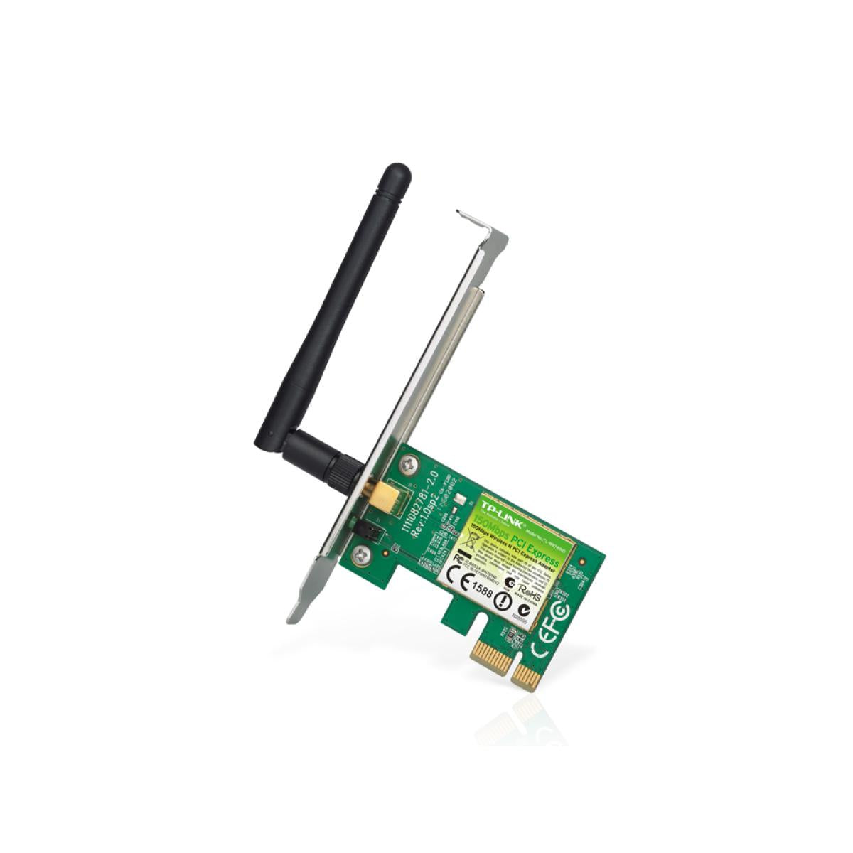 TP-Link TL-WN781ND Wireless N 150 PCI Express Desktop Adapter TP-Link TL-WN781ND Wireless N 150 PCI Express Desktop Adapter