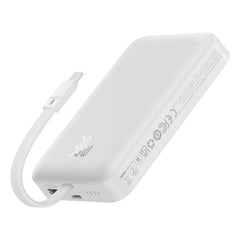 Baseus Magnetic Mini, Wireless Fast Charge Power Bank Type-C Edition, 10000Mah, White - P1002210B223-00